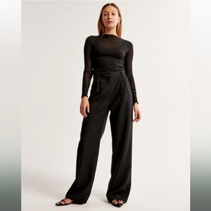 Abercrombie Sloane Wide Leg Tailored Pant, size 12